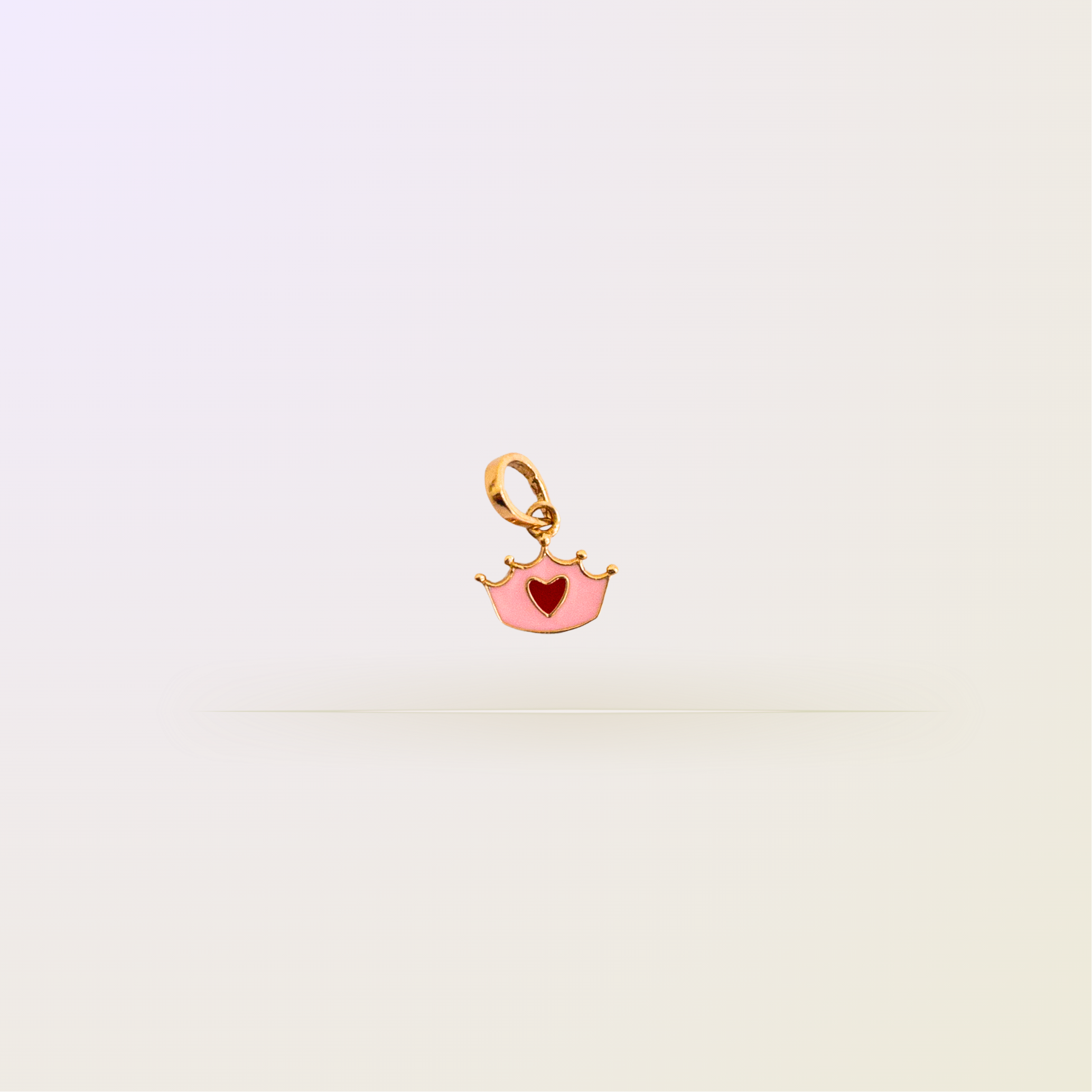 Crown Gold Kids Pendant