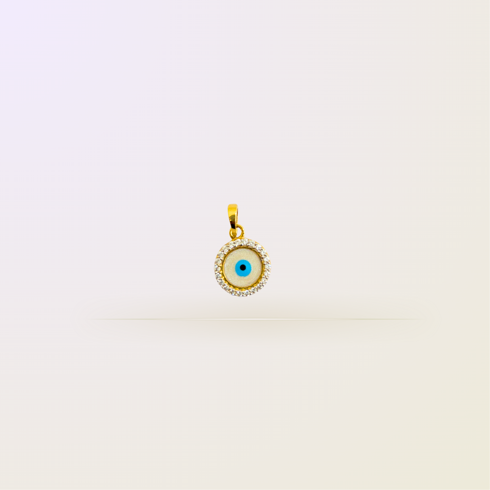Evil-Eye Gold Kids Pendant