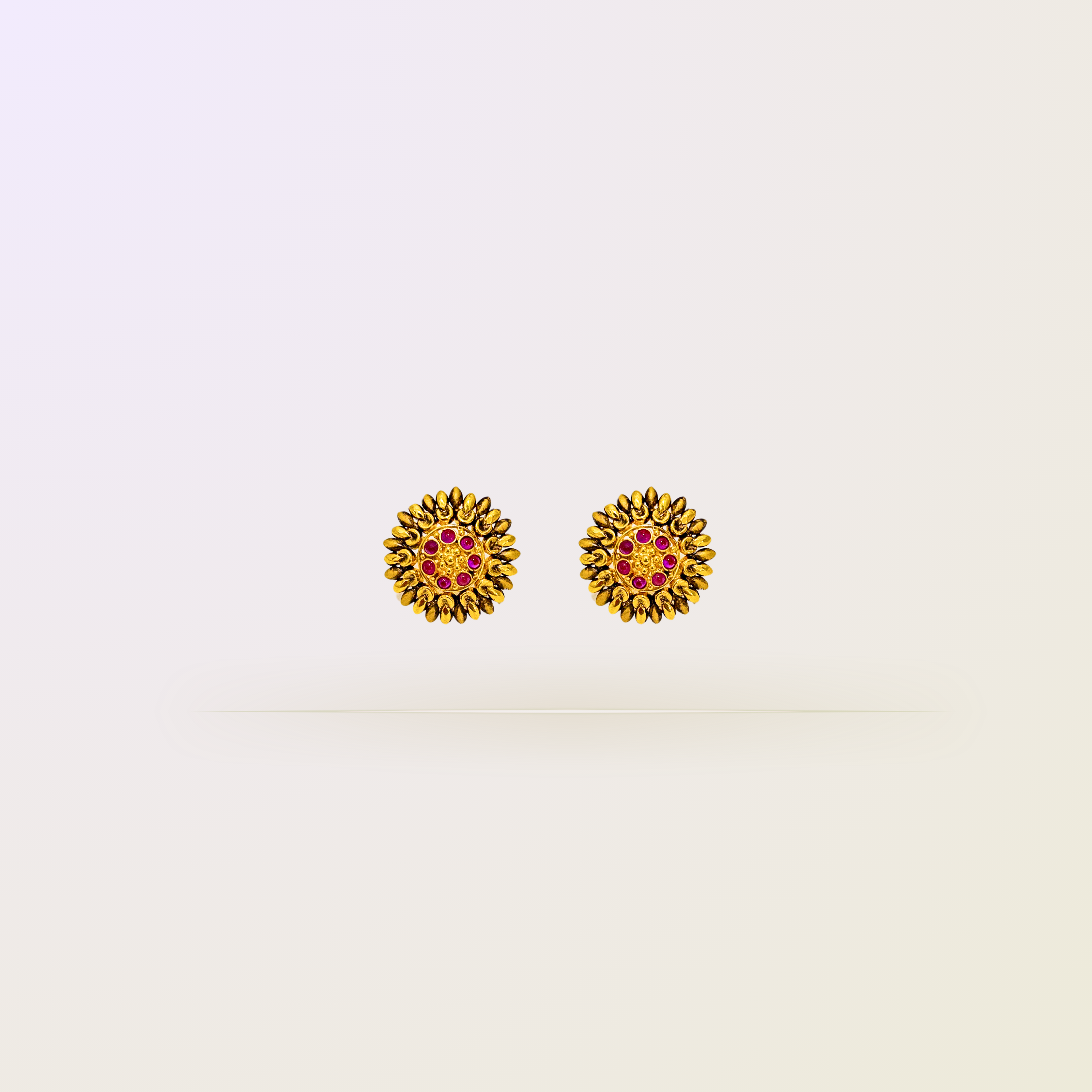 Ahana Antique Gold Earrings