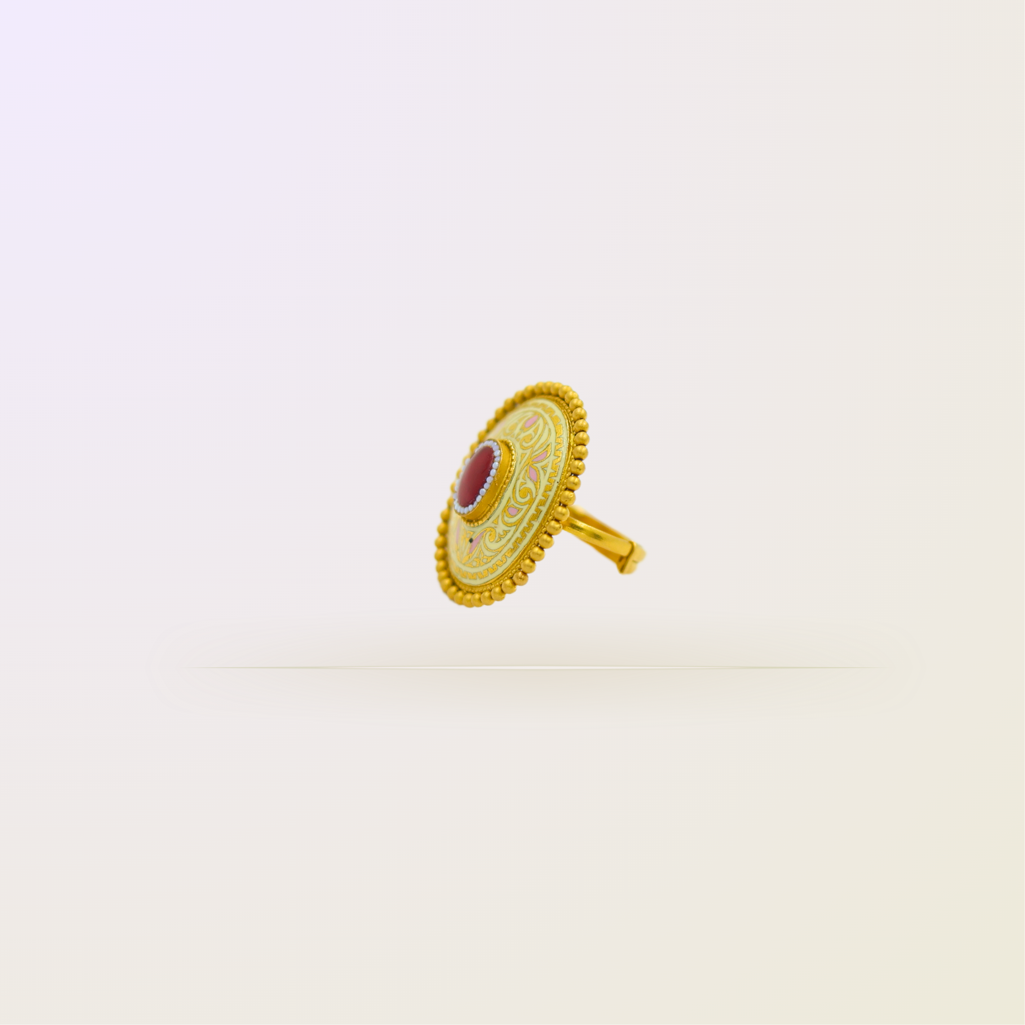 Dhriti Gold Cocktail Ring