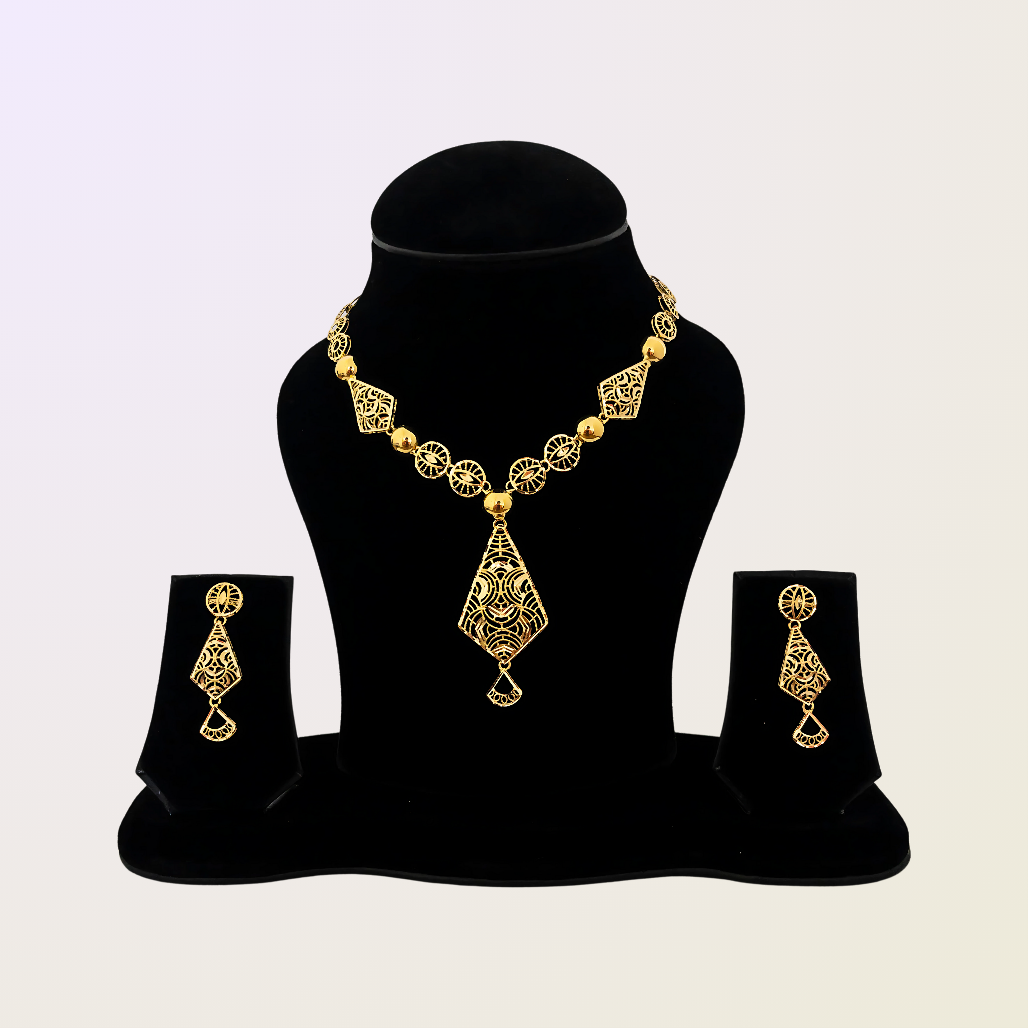 Regal Filigree Gold Set