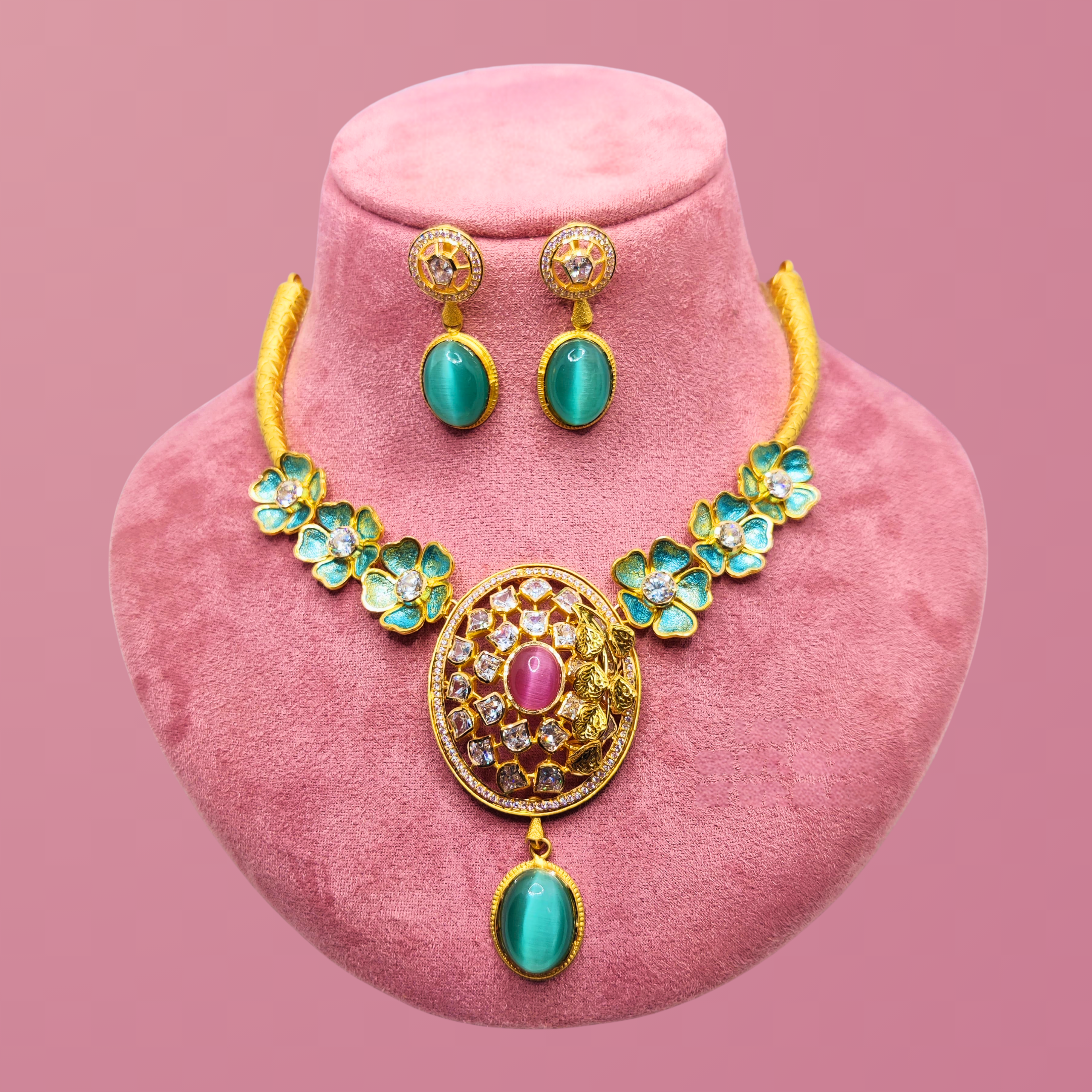 Royal Bloom Gold Set