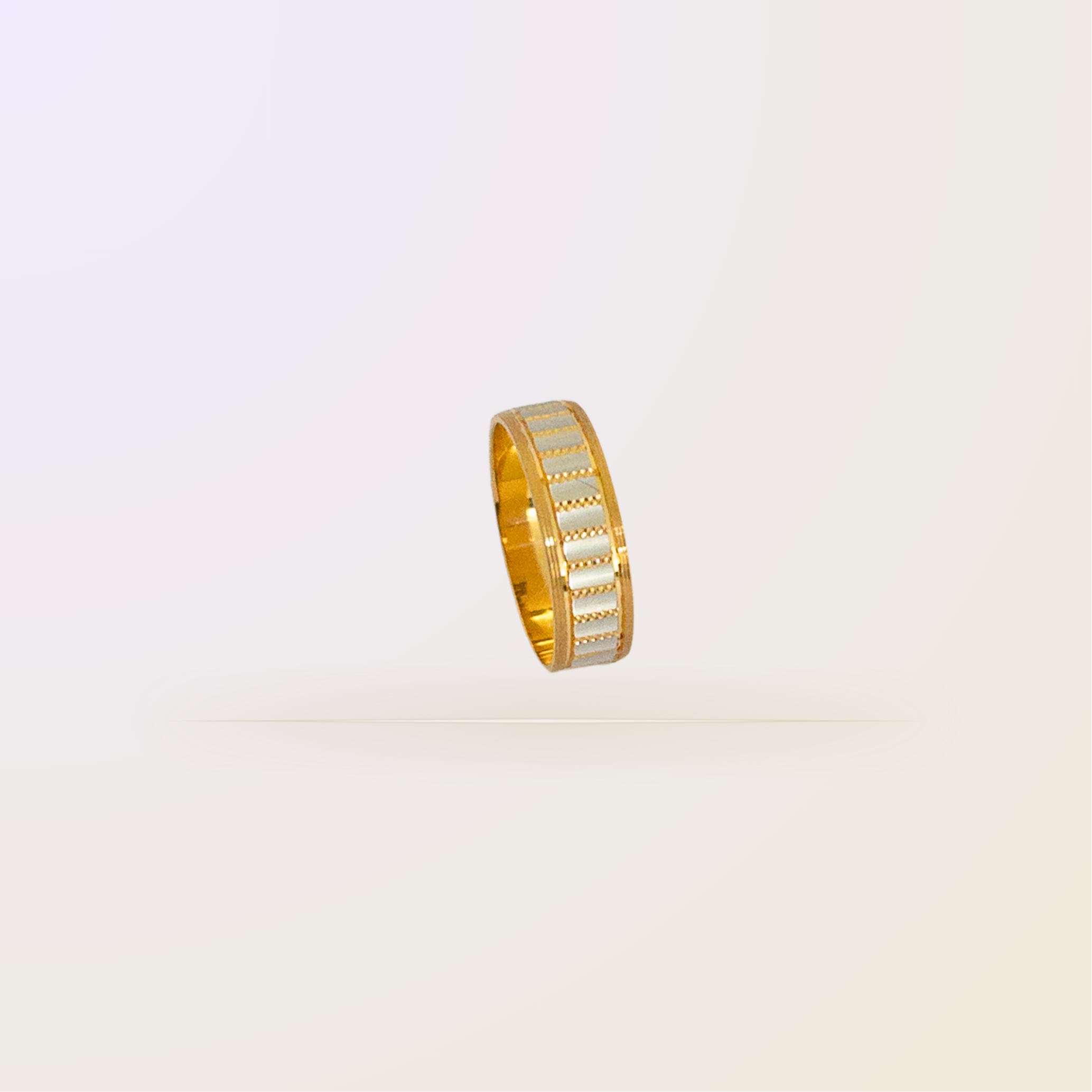 Marcus Dual-Tone Gold Men's Ring