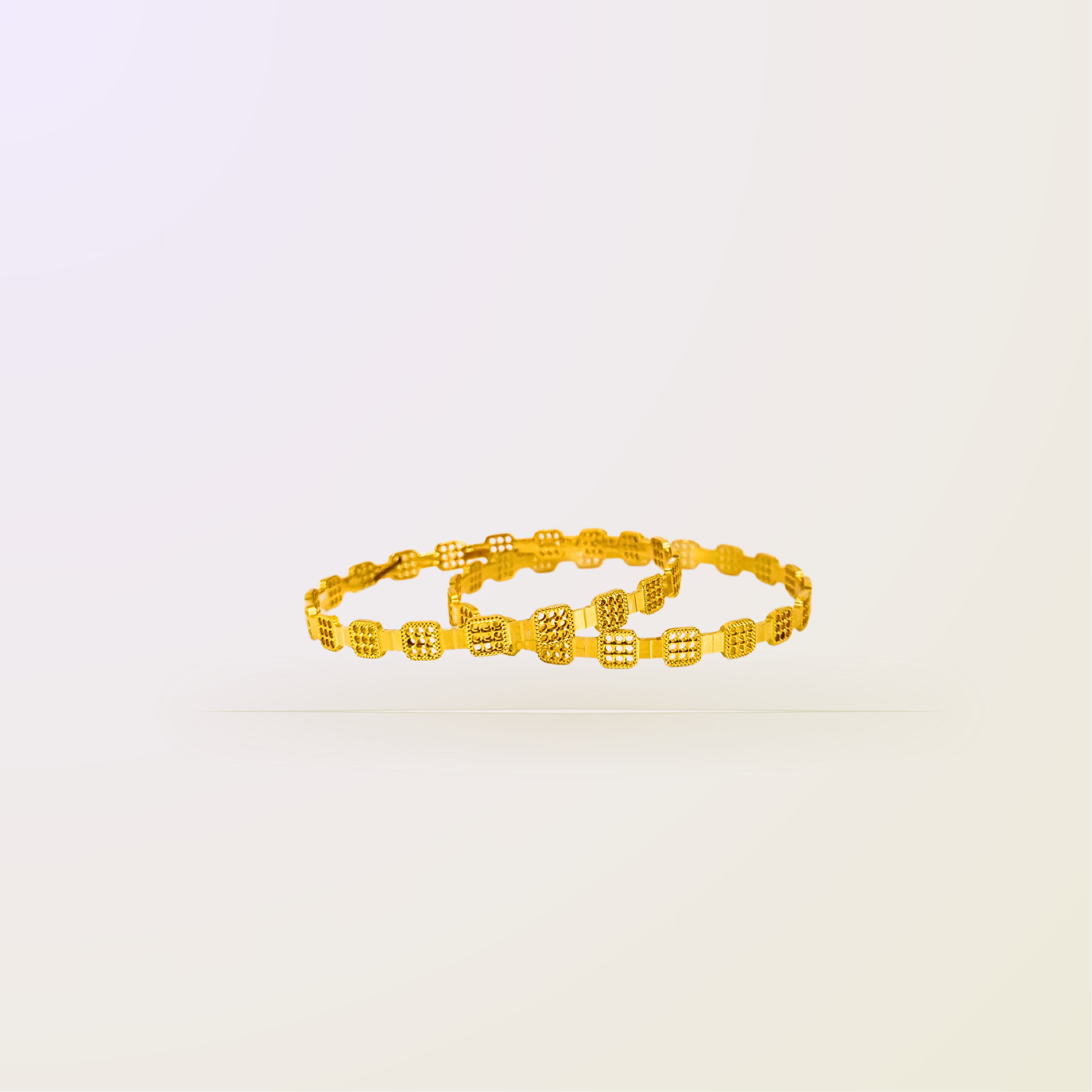 Glamorous Gold Bangles