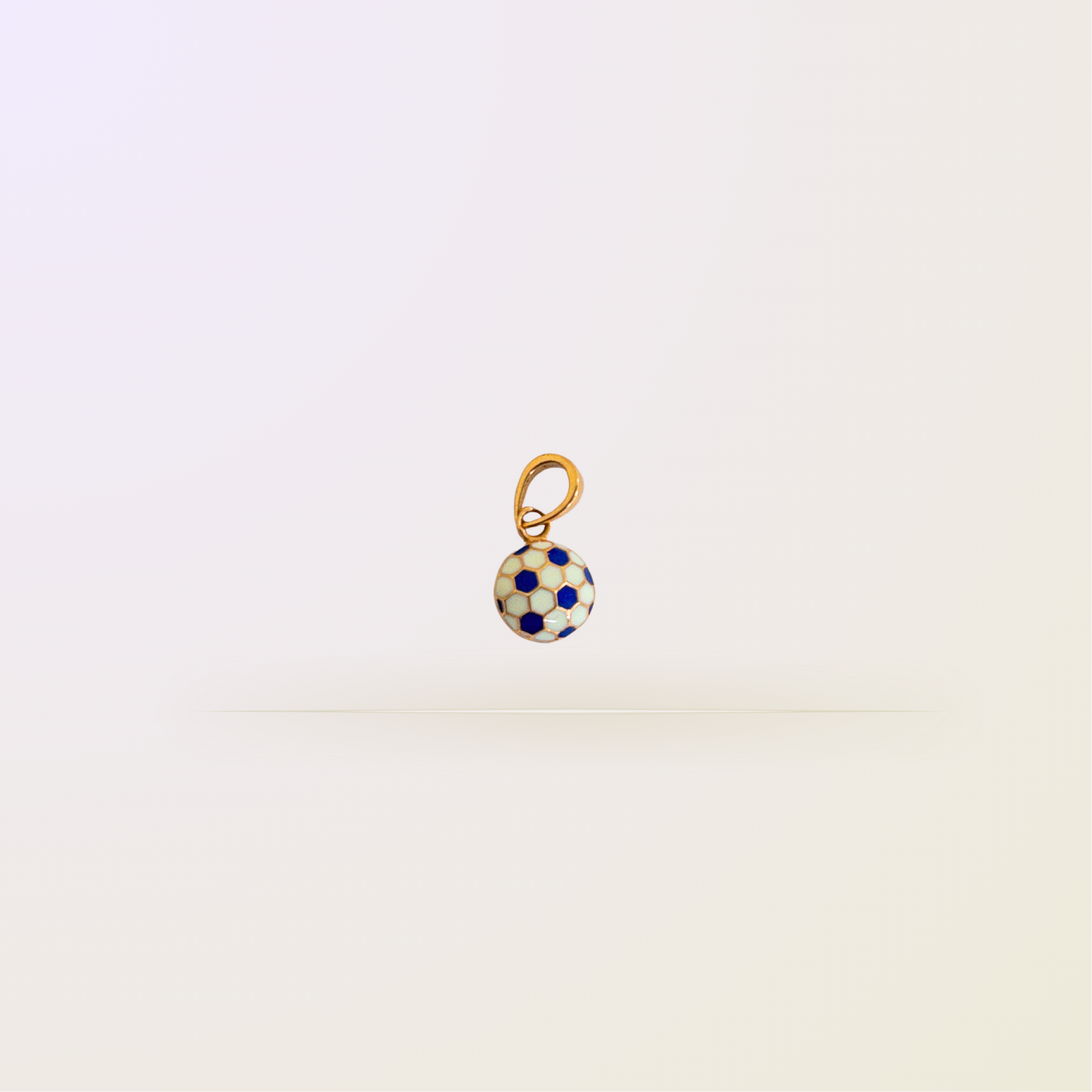 Football Gold Kids Pendant