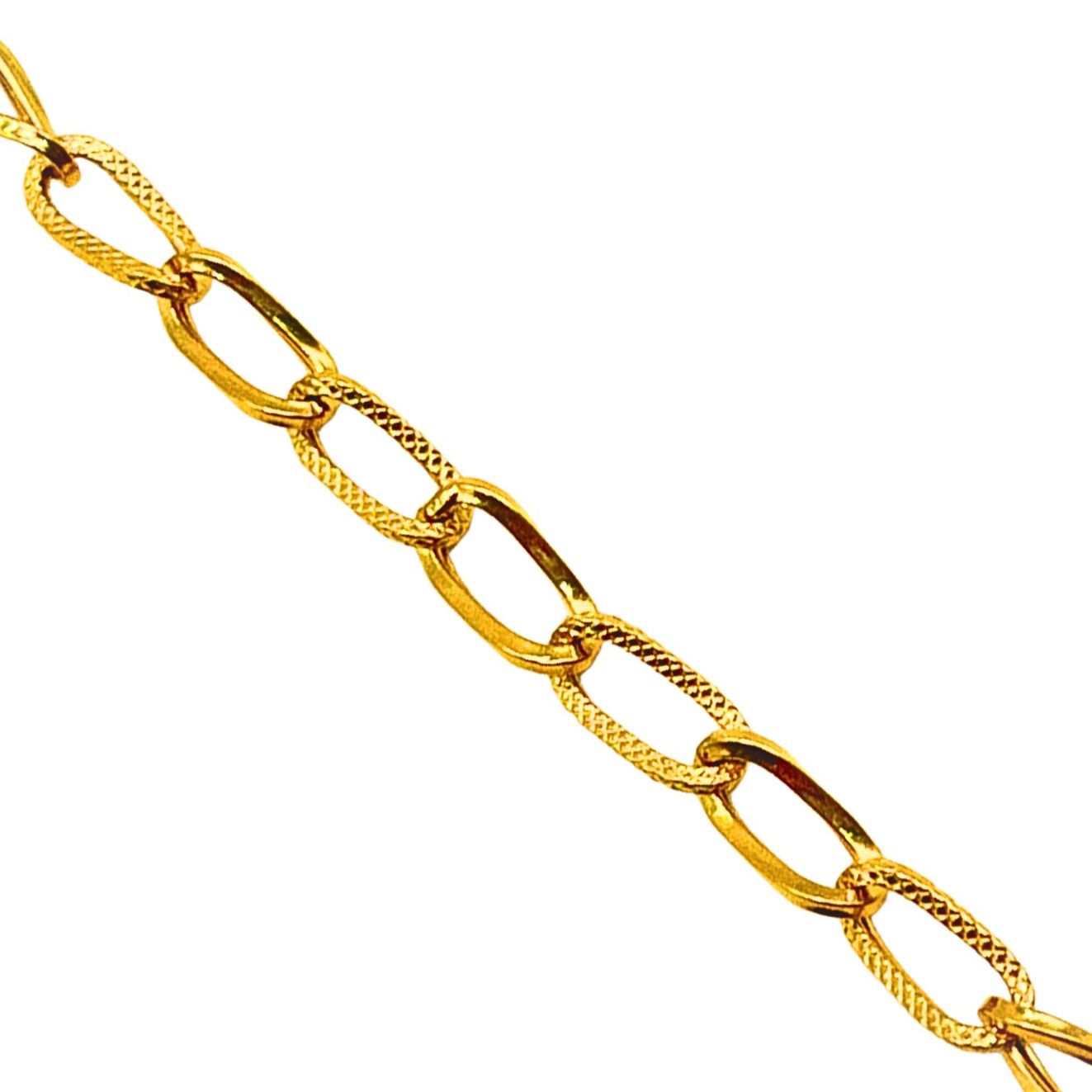 Golden Cascade Link Chain