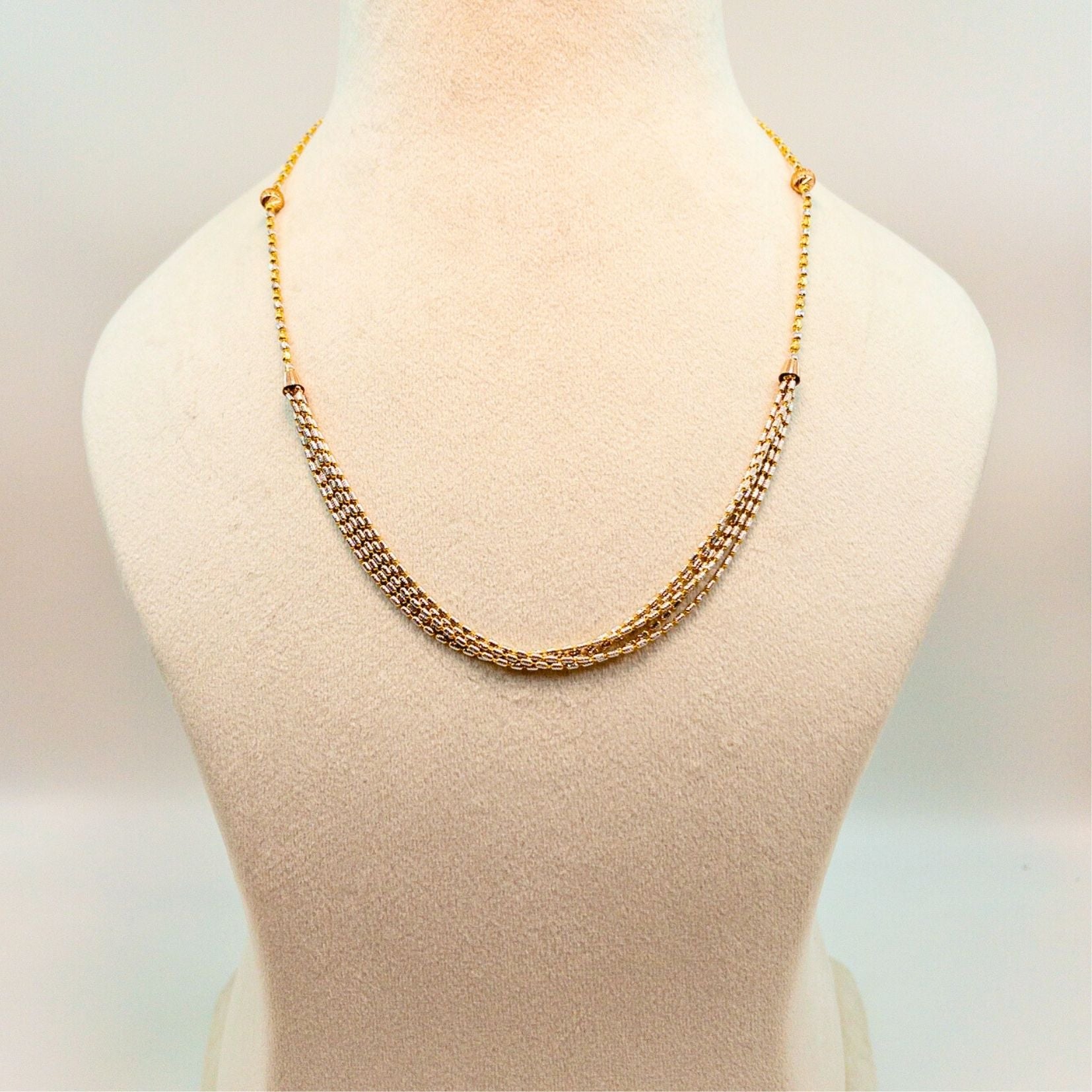 Gold Chain Layering Symphony - Main Image